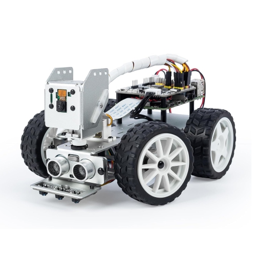 Ensemble de robot vidéo intelligent PiCar-X de SunFounder pour 2&nbsp;B 3&nbsp;B+ 3&nbsp;B de Raspberry Pi 4&nbsp;B CN0351D