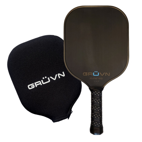 GRÜVN RAW-16S Pickleball Paddle Blue Stealth Standard