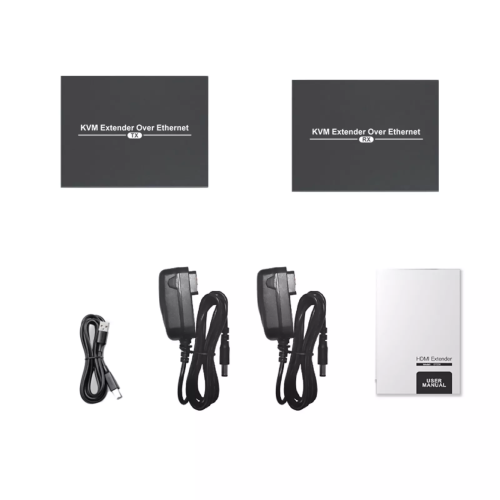 HDMI USB 50m KVM Extender Via Single Ethernet Cat5e/6 Cable for CCTV Computer PC Laptop Home Business Use