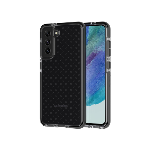 Tech 21 Evocheck Multi-Drop Phone Protection Case For Samsung Galaxy S21 FE 5G - Black
