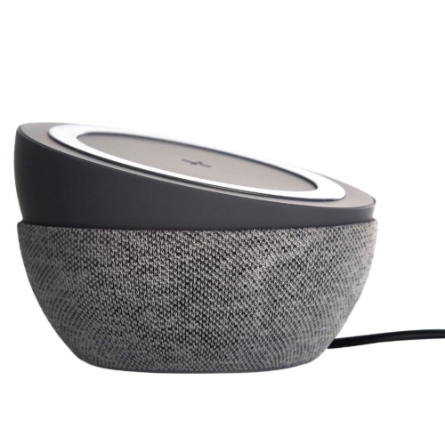 TYLT  Twisty 360 Adjustable Wireless Charging Pad | Fastest Wireless Charger | Multiple Viewing Angles - Color: In Gray