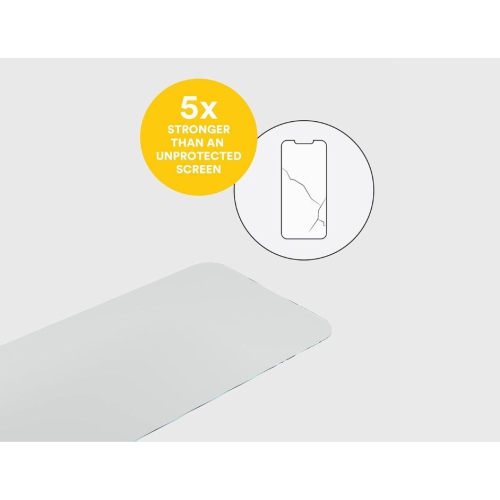 Protecteur d'écran en verre trempé Pure 3 5X plus robuste de BodyGuardz pour iPhone 14 Pro