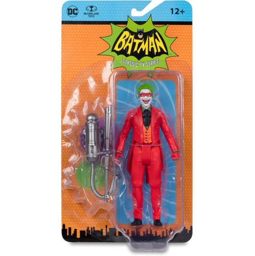 DC Retro Batman 1966 6 Inch Action Figure Wave 11 - Joker with Mask Red Suit