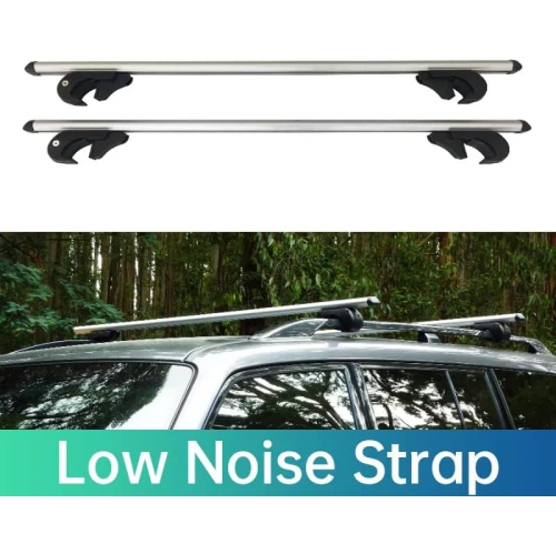 Stanz Roof Rack Crossbars 54 in Aero Aluminum Cross Bars Raised Side Rail Gap Needed - Mounts to The Rooftop of Your Car or SUV
