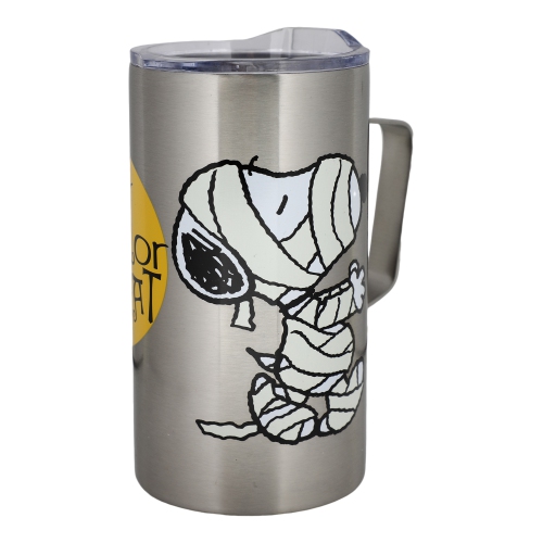 Tasse 24 oz en acier inoxydable Trick or Treat Zombie de Peanuts