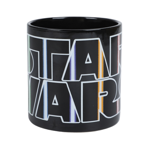 Tasse 16 oz au logo du sabre laser de La guerre des étoiles