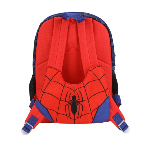 Marvel Spider-Man 16" Kids Mini Backpack with Character Padded Chest
