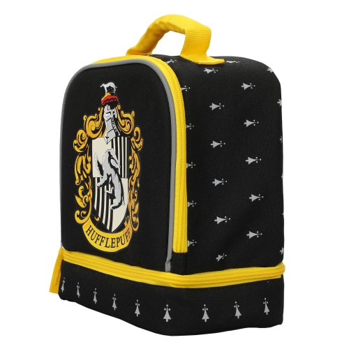 Harry Potter Hufflepuff House Crest Kids Insulated Lunch Bag
