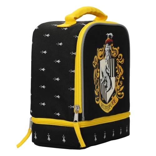Harry Potter Hufflepuff House Crest Kids Insulated Lunch Bag