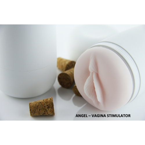 STIMULA SAKE ANGEL VAGINA MALE MASTURBATOR HIDDEN SEX BOTTLE WITH DISCREET SHIPPING