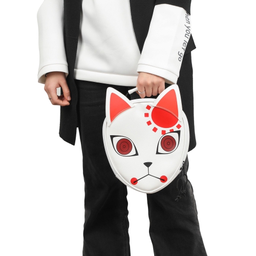 Demon Slayer Fox Mask Insulated Lunch Bag