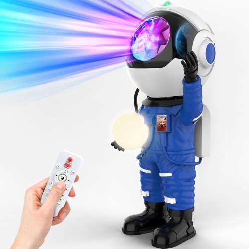 SUMKEA Astronaut Galaxy Projector , Nebulae Light , Blue