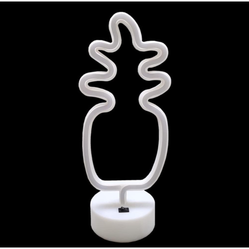 1-pcs Neon Sign, Pineapple Neon Sign LED Neon Light Night Lamp USB Battery Powered Led Neon Light Sign Bedroom Wall Decor