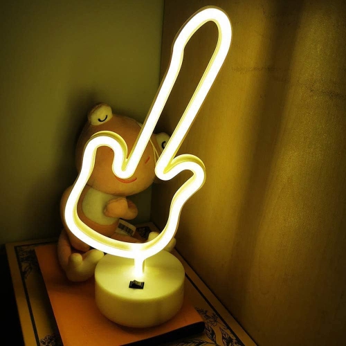 1-pcs Neon Night Light, LED Neon Signs Night Light LED Light Neon Signs Neon Signs Lamps Battery & USB Operation