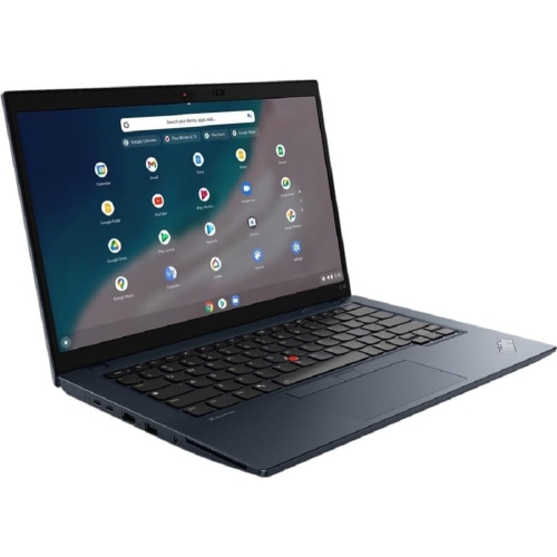 Boîte ouverte - Chromebook ThinkPad C14 de 1 14e génération de Lenovo - Bleu abyssal