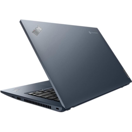 Boîte ouverte - Chromebook ThinkPad C14 de 1 14e génération de Lenovo - Bleu abyssal