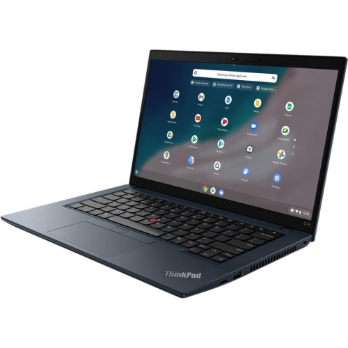 Boîte ouverte - Chromebook ThinkPad C14 de 1 14e génération de Lenovo - Bleu abyssal