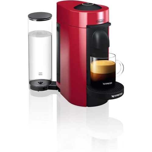 Open Box - Nespresso Vertuo Plus Deluxe Coffee and Espresso Machine by De'Longhi - Red