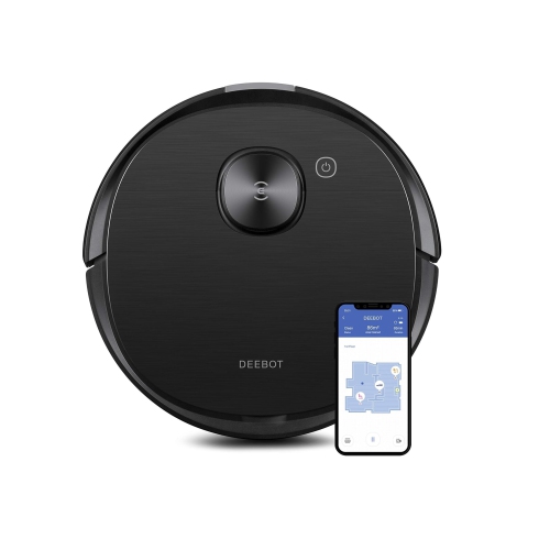 Ecovacs DEEBOT OZMO T8 AIVI Vacuum Cleaner, Robotic Vacumm and Mop in One