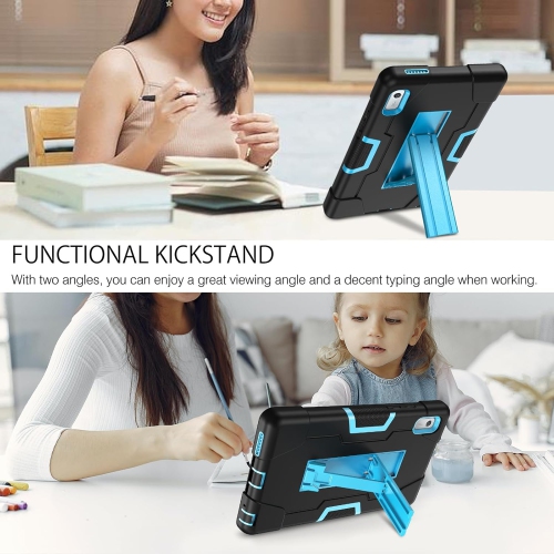 Case for Lenovo Tab M9 2023, Kickstand Heavy Duty Hard PC Cover Shockproof Full Body Protective Tablet Case