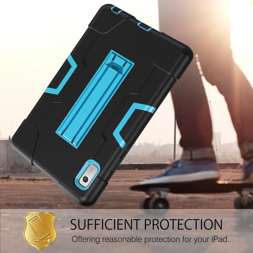 Case for Lenovo Tab M9 2023, Kickstand Heavy Duty Hard PC Cover Shockproof Full Body Protective Tablet Case