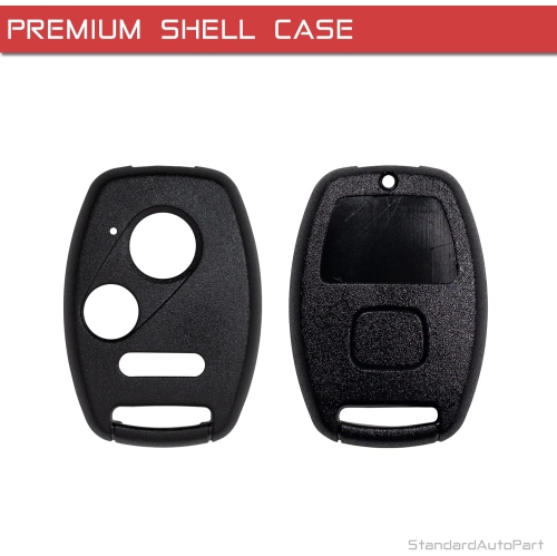 Car Remote Head Key Shell Case Compatible with Honda Civic Fit CR-V Insight Odyssey Pilot Fit