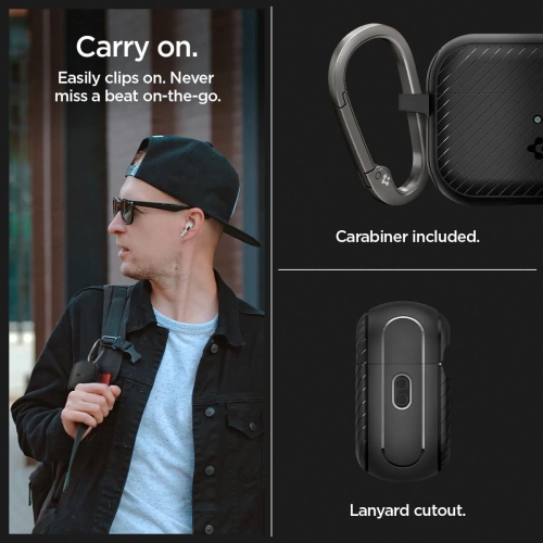 Mag Armor Designed for AirPods Pro 2nd Generation Case 2022/2023 (USB-C/Lightening Cable) MagSafe
