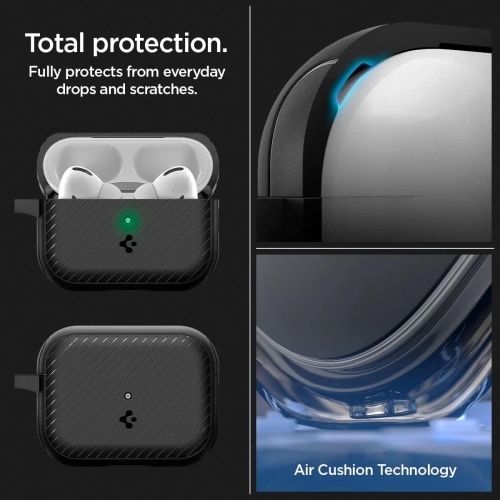 Mag Armor Designed for AirPods Pro 2nd Generation Case 2022/2023 (USB-C/Lightening Cable) MagSafe