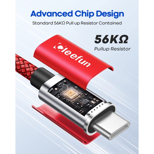 Câble USB-C [6&nbsp;pi, paquet de 5], câble de type C à chargement rapide, câble de chargement rapide USB à USB-C pour iPhone 15 Pro