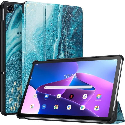 for Lenovo Tab M10 Plus Case, Ultra Slim Stand Hard Back Shell Cover Case for Lenovo Tab M10 Plus 3rd Gen 10.6