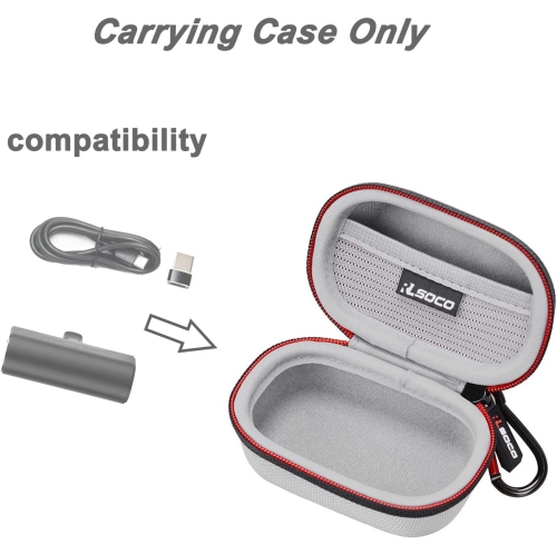 Case for iWALK Mini Portable Charger 4500mAh/4800mAh Ultra-Compact Power Bank (Silver)