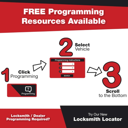 2 Replacement 3 Button Keyless Entry Remote Control Key Fob for 15042968