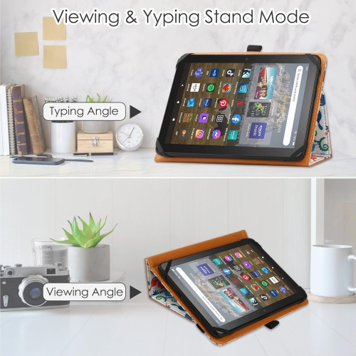 Universal Case for 7 Inch / 8 Inch Tablet, Stand Folio Universal Tablet Case Protective Case for 7 Inch 8 Inch