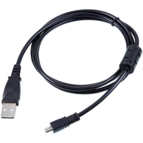 Replacenment USB Cable Cord y Charger for Sony Cybershot Cyber-Shot DSCH200, DSCH300, DSCW370, DSCW800, DSCW830,