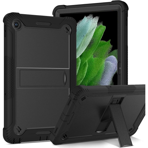DUEDUE  Case for Lenovo Tab M10 Plus 10.6"(3Rd Gen) 2022-Heavy Duty Kickstand Hard PC Cover Full Body Protective