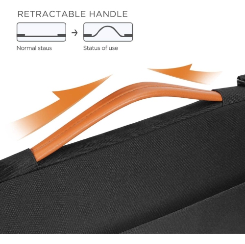 Laptop Sleeve Shoulder Bag Case for 13.6" Macbook Air M2 2022/13" Macbook Air / 14" 13 inch MacBook Pro/Surface