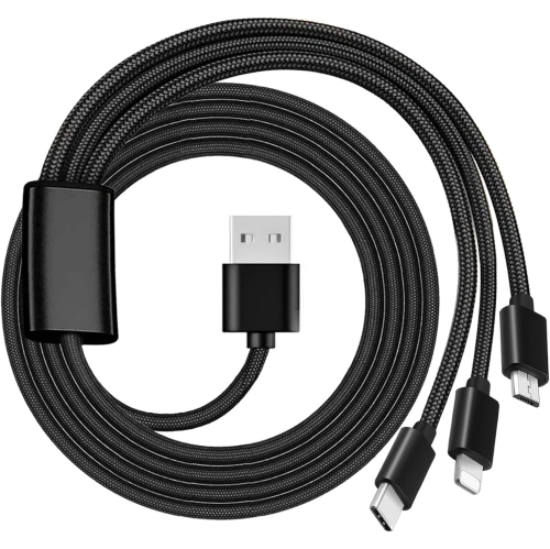 Replacement 3-in-1 USB Charger Charging Cable Cord for Beats by Dr Dre Solo Pro 3 2, Studio 3 2, Studio 1/Buds,