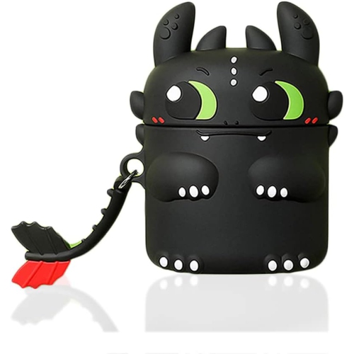 Cute Case Cover Compatible with AirPods 3rd,Funny Kawaii 3D Soft Silicone Shockproof Protective Skin Case Cover