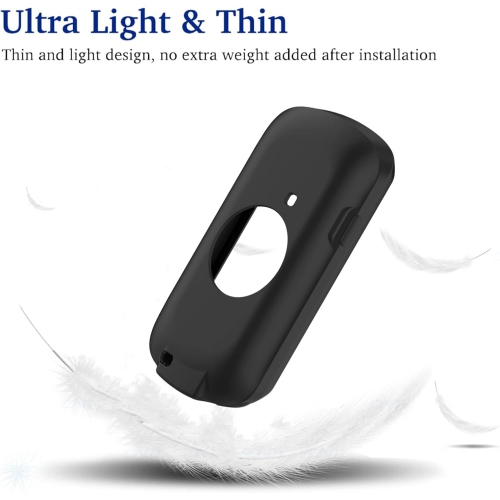 Case for Garmin Edge 1040/Edge 1040 Solar + Screen Protector, Shock-Absorption Scratch Resistant Flexible