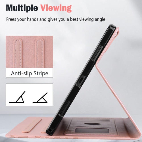 Case for Lenovo Tab M9 9.0 inch with TPU Soft Shell & Premium PU Leather,Multiple Viewing Angles
