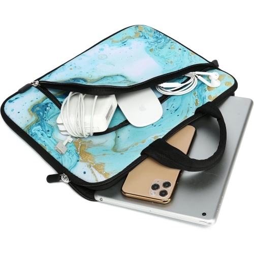 14 15 15.4 15.6 inch Laptop Handle Bag Computer Protect Case Pouch Holder Notebook Sleeve Neoprene Cover Soft Carrying