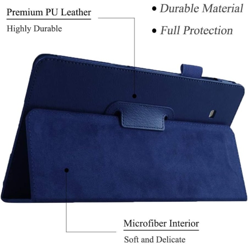 Case for Tab E 9.6 Case Model T560, Slim Leather Folio Case Cover Stand for Samsung Galaxy Tab E 9.6 Inch 2015