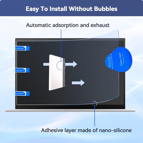 2 Pcs 16 Inch Anti Blue Light Screen Protector Compatible With Lenovo Hp Dell Acer Asus Samsung etc Laptop-16:10