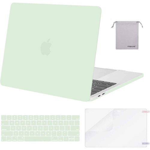 MOSISO  Compatible With Macbook Pro 13 Inch Case 2024-2016 M2 A2338 M1 A2289 A2251 A2159 A1989 A1706 A1708, Hard