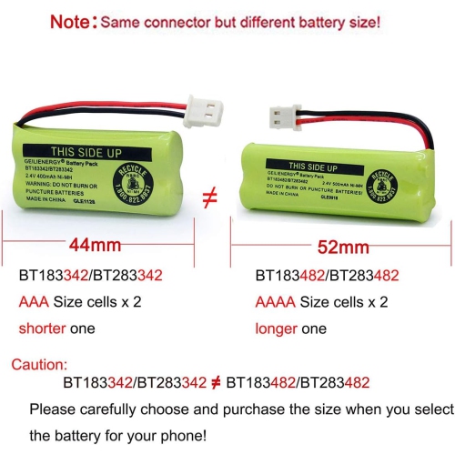 Replacement Phone y BT162342 / BT262342 BT166342/BT266342 BT183342/BT283342 Compatible with Vtech