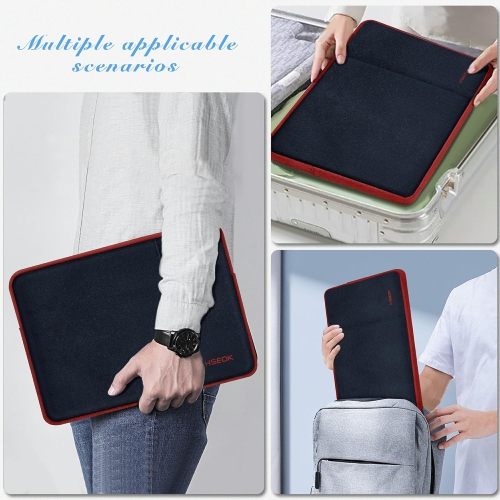 Laptop Case 13.3 Inch Sleeve Recyc Water Resistant Cover for MacBook Pro 14" M3 M2 M1 Chip Pro Max 2024-2021