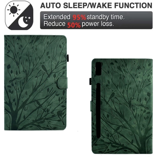 Case for Lenovo Tab P11 pro Gen 2 11.2", Premium PU Leather Flip Folio Stand Cover with [ Slot] [Pen