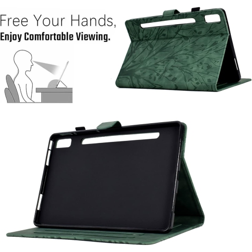 Case for Lenovo Tab P11 pro Gen 2 11.2", Premium PU Leather Flip Folio Stand Cover with [ Slot] [Pen