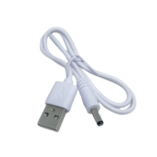 USB to DC 3.5mm Cable 0.5m/1.5ft, DC 5V Power Cord USB to DC 3.5mm x 1.35mm Barrel Jack Adapter Connector Plug