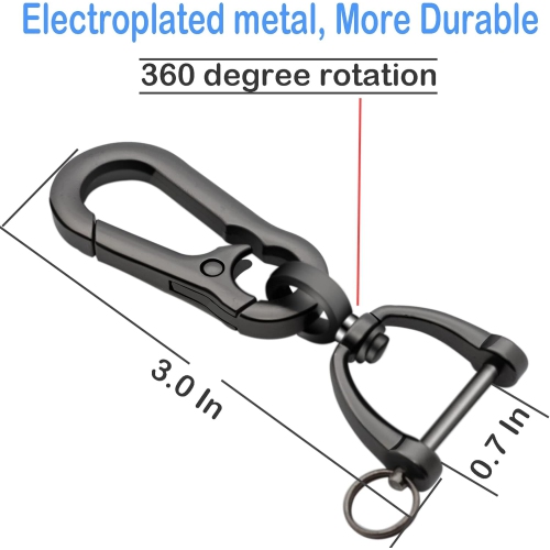 Fit for Ford Key Fob Cover Case with Keychain Fit Expedition for Mustang Fusion F250 F350 F450 F550 Edge